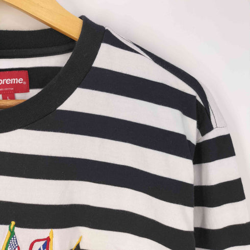 シュプリーム Supreme Flags L/S Top フラッグ ロングスリーブ トップ メンズ import:L