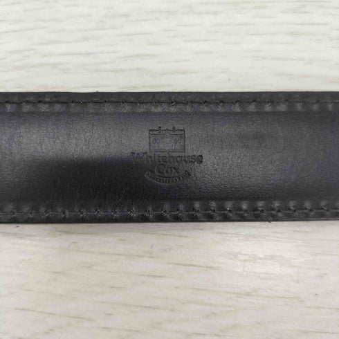 ホワイトハウスコックス Whitehouse Cox B8665 28mm SELF LINE / BRIDLE 本革 レザーベルト メンズ
