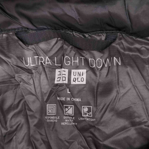 ユニクロ UNIQLO ウルトラライトダウンベスト メンズ JPN:L