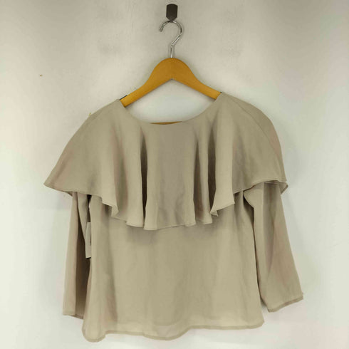 グレースコンチネンタル GRACE CONTINENTAL フリル L/S ブラウス レディース JPN:36