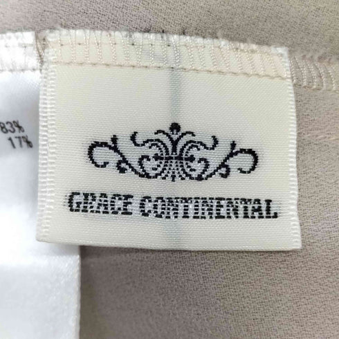 グレースコンチネンタル GRACE CONTINENTAL フリル L/S ブラウス レディース JPN:36