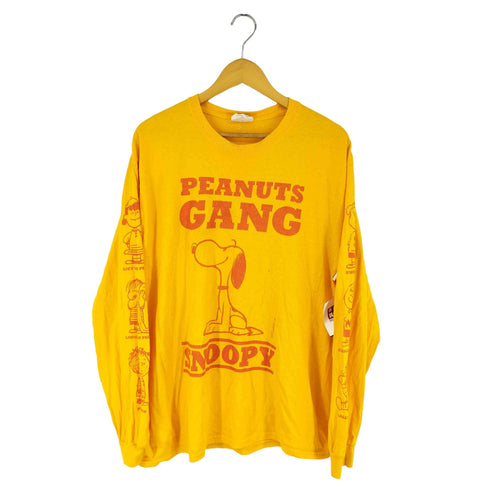ピーナッツ PEANUTS GANG プリントクルーネックTシャツ メンズ JPN:L