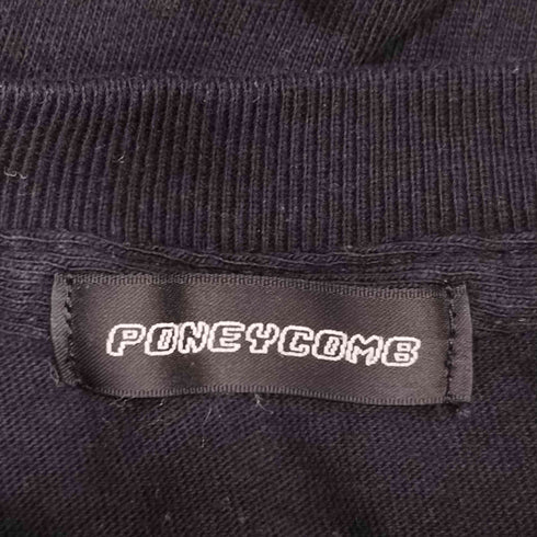 PONEYCOMB プリントクルーネックTシャツ メンズ JPN:XL