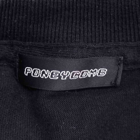 PONEYCOMB プリントクルーネックTシャツ メンズ JPN:L