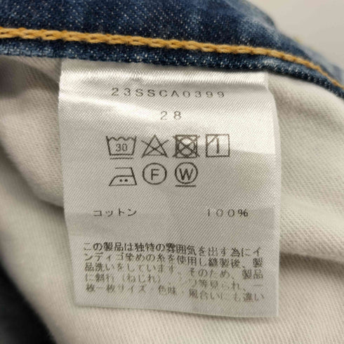 カンタータ cantate 23SS EXCLUSIVE Denim 1955 Trousers メンズ 28