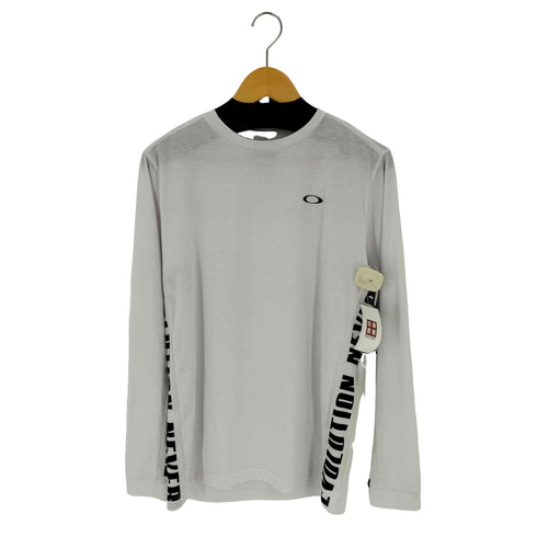 オークリー OAKLEY ロゴプリントL/S TEE 袖プリント メンズ JPN:M