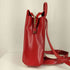 セシルマクビー CECIL McBEE フェイクレザースクエアバックパック レディース