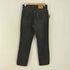 リーバイス Levis MADE IN CANADA 506 オレンジタブ ジッパーフライ 後染めブラックデニム ボタン裏212 メンズ 32x32