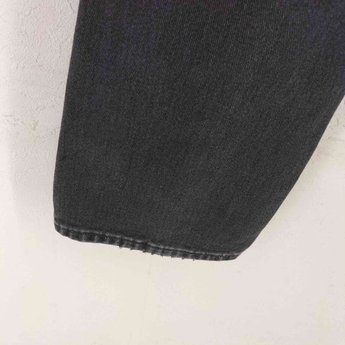 リーバイス Levis MADE IN CANADA 506 オレンジタブ ジッパーフライ 後染めブラックデニム ボタン裏212 メンズ 32x32