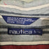 ノーティカ NAUTICA 90s USA製 ストライプ ボタンダウンシャツ メンズ JPN:L