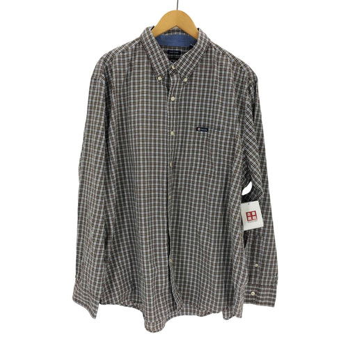 チャップス CHAPS 90s ボタンダウンチェックシャツ メンズ import:XXL