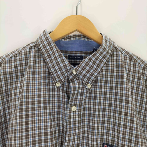 チャップス CHAPS 90s ボタンダウンチェックシャツ メンズ import:XXL
