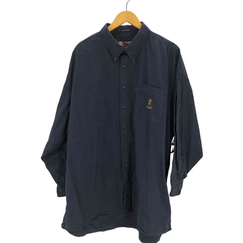 チャップス CHAPS ボタンダウン 長袖コットンシャツ メンズ 2XB