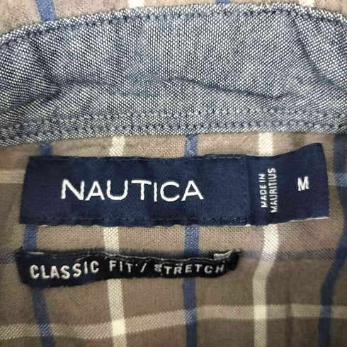 ノーティカ NAUTICA ボタンダウン チェックシャツ メンズ JPN:M