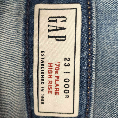 ギャップ Gap 70S FLARE HIGH RISE DENIM PANTS レディース 23