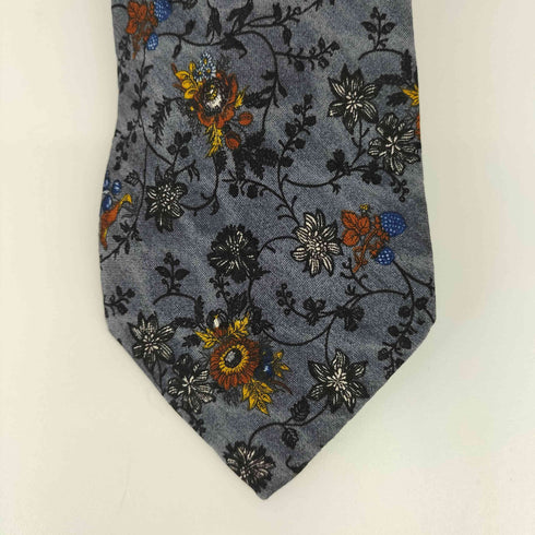 ケンゾーオム KENZO HOMME 花柄シルクネクタイ メンズ