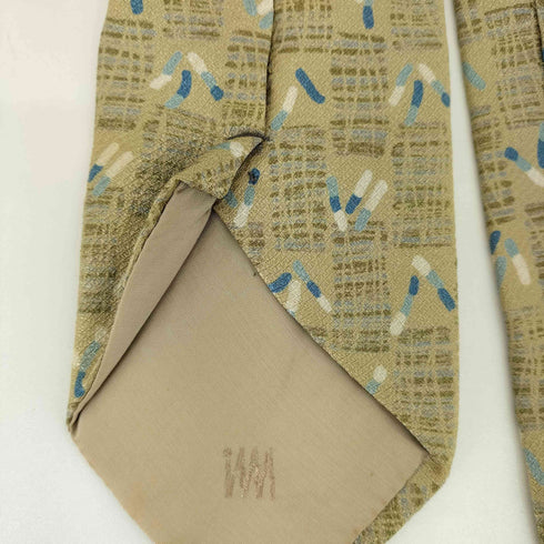 アイムプロダクトイッセイミヤケ im product ISSEY MIYAKE 総柄シルクネクタイ メンズ