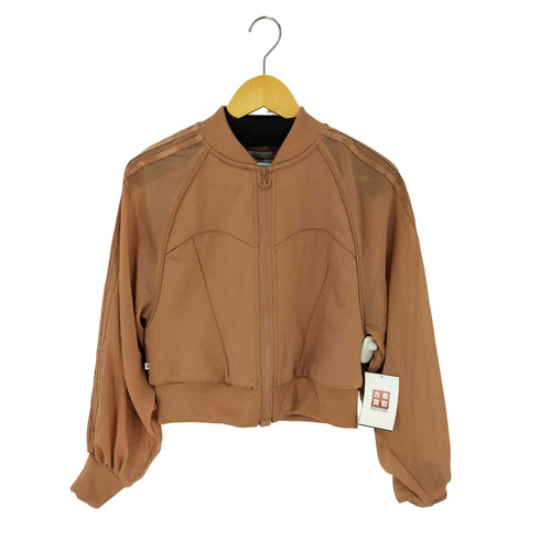 アディダスオリジナルス adidas Originals SUPER GIRL TRACK TOP シアー クロップドブルゾン レディース JPN:S