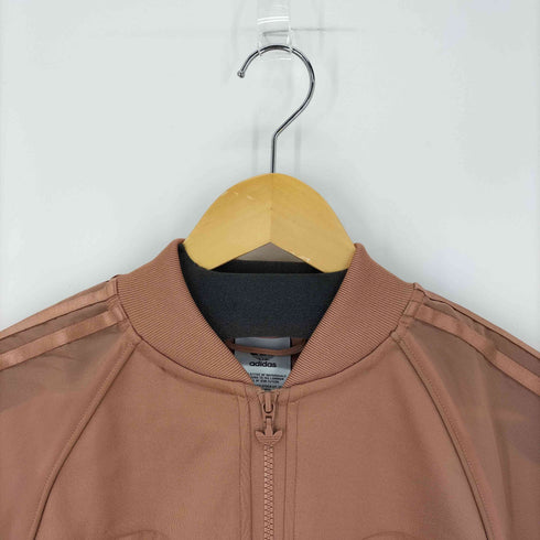 アディダスオリジナルス adidas Originals SUPER GIRL TRACK TOP シアー クロップドブルゾン レディース JPN:S