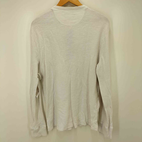 ポロバイラルフローレン Polo by RALPH LAUREN スラブワッフルニットヘンリーシャツ メンズ import:L