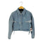 アディダスオリジナルス adidas Originals 22SS DENIM JACKET トレフォイルロゴ クロップドデニムジャケット レディース JPN:M