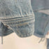 アディダスオリジナルス adidas Originals 22SS DENIM JACKET トレフォイルロゴ クロップドデニムジャケット レディース JPN:M
