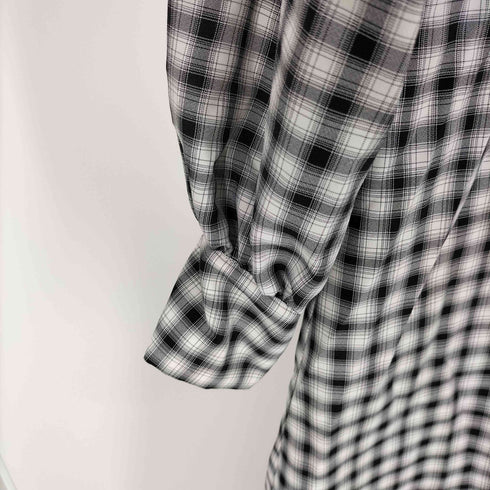 ジュエティ jouetie 23SS チェック フリルロングシャツワンピース レディース JPN:M