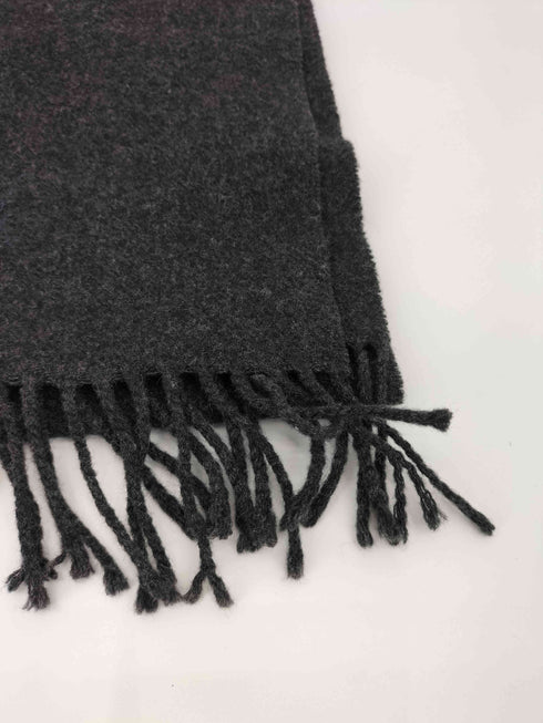 ヴィヴィアンウエストウッドアクセサリー Vivienne Westwood Accessories オーブ刺繍 ウール フリンジ マフラー レディース