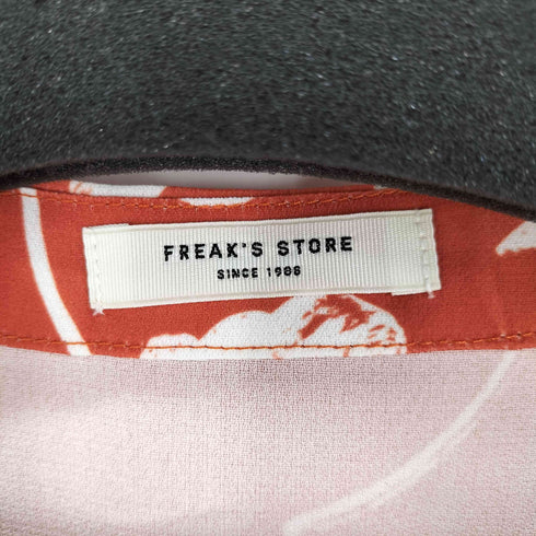 フリークスストア FREAKS STORE 19SS 花柄 S/Sカシュクールワンピース レディース FREE