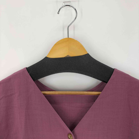 ビューティーアンドユースユナイテッドアローズ BEAUTY & YOUTH UNITED ARROWS BY ソリッド バックボタンブラウス -2WAY- レディース