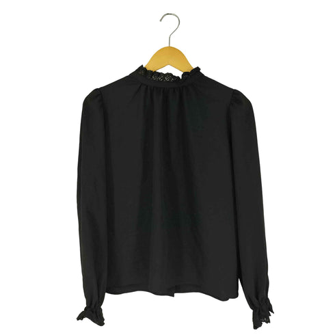 クチュールブローチ Couture brooch 前後2WAY エンブロレースブラウス レディース JPN:38