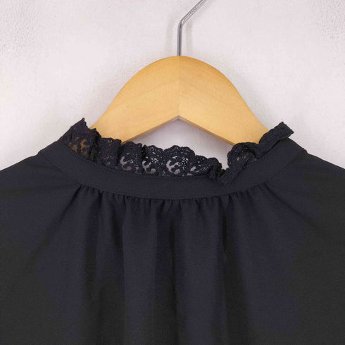 クチュールブローチ Couture brooch 前後2WAY エンブロレースブラウス レディース JPN:38