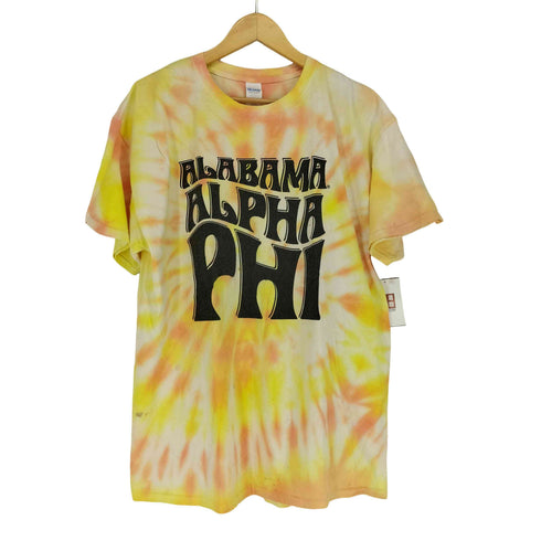 ギルダン GILDAN タイダイ柄 フロントプリントS/S TEE メンズ JPN:XL