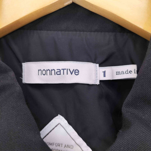 ノンネイティブ nonnative COACH JACKET W/N/P TWILL メンズ JPN:1