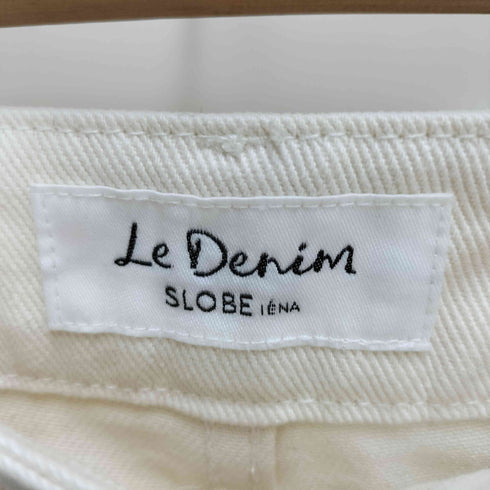 スローブイエナ SLOBE IENA 22SS バギーデニムパンツ レディース DE:34