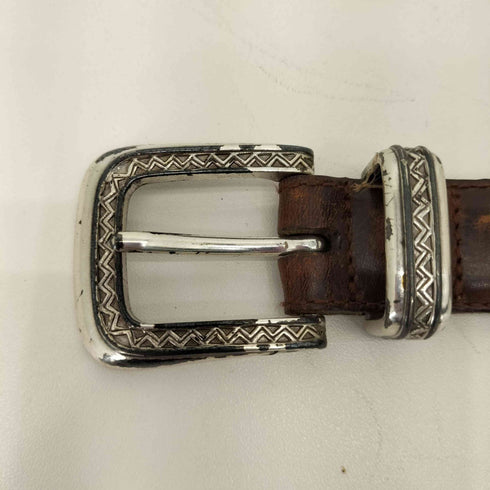 グレッグノーマン GREG NORMAN メッシュ切替レザーベルト メンズ