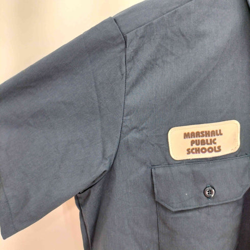 ディッキーズ Dickies MADE IN THE USA ワッペン 半袖ワークシャツ メンズ import:L
