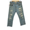リーバイス Levis 115M刻印 501 ボタンフライデニム ダメージ加工 メンズ W32
