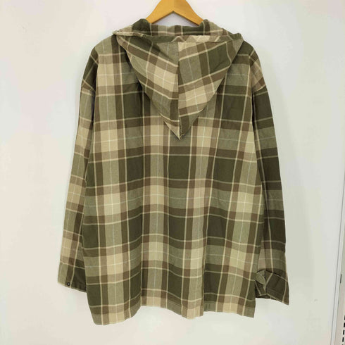 ファーストダウン FIRST DOWN MEXICAN HOODIE COTTON NELCHECK メキシカンフーディ メンズ JPN:L