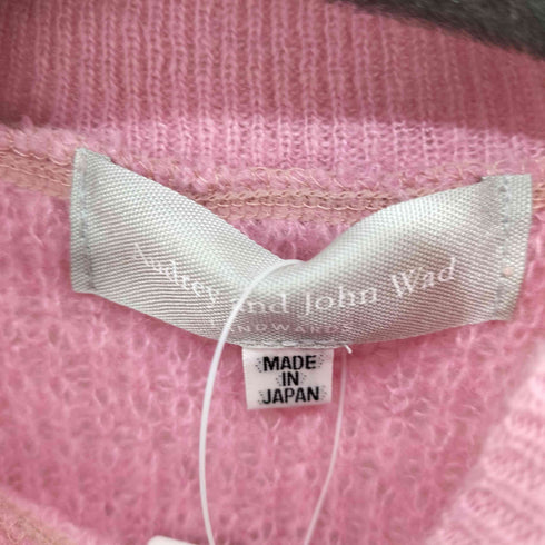 オードリーアンドジョンワッド Audrey and John Wad ラグランスリーブ クルーネックニット レディース F