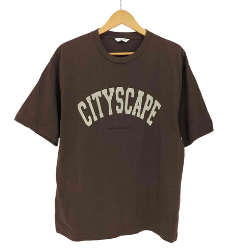 アーバンリサーチドアーズ URBAN RESEARCH DOORS ドアーズ カレッジプリントTシャツ メンズ US:40