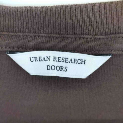 アーバンリサーチドアーズ URBAN RESEARCH DOORS ドアーズ カレッジプリントTシャツ メンズ US:40