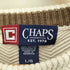 チャップス CHAPS フロントロゴ刺繍へリンボ-ンニット メンズ JPN:L