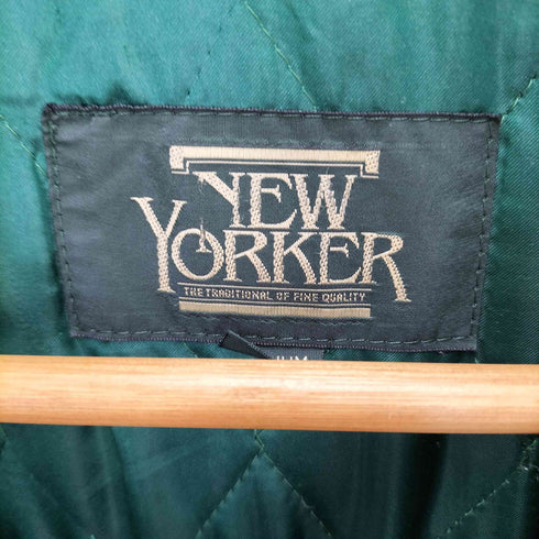 ニューヨーカー NEWYORKER 裏地キルティング イカリボタン ピーコート メンズ JPN:M