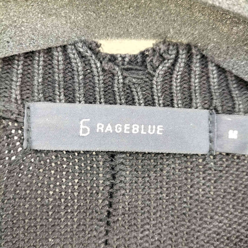 レイジブルー RAGEBLUE ダメージ加工 カーディガン メンズ JPN:M