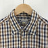 アクアスキュータム AQUASCUTUM 90-00S クラブチェック レギュラーカラー L/S シャツ メンズ import:M
