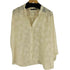 ザラ ZARA CONTRAST TEXTURED LOOSE FITTING BLOUSE レディース JPN:M
