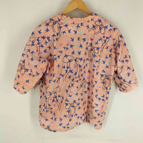 ツモリチサト TSUMORI CHISATO オープンカラー 総柄 半袖シャツ レディース JPN:S