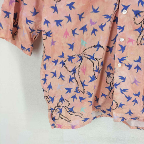ツモリチサト TSUMORI CHISATO オープンカラー 総柄 半袖シャツ レディース JPN:S