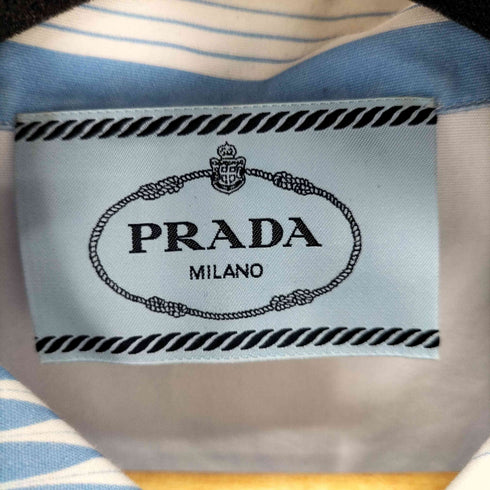プラダ PRADA 2020年 オープンカラーS/Sシャツ 開襟 ボックスシルエット メンズ import:L